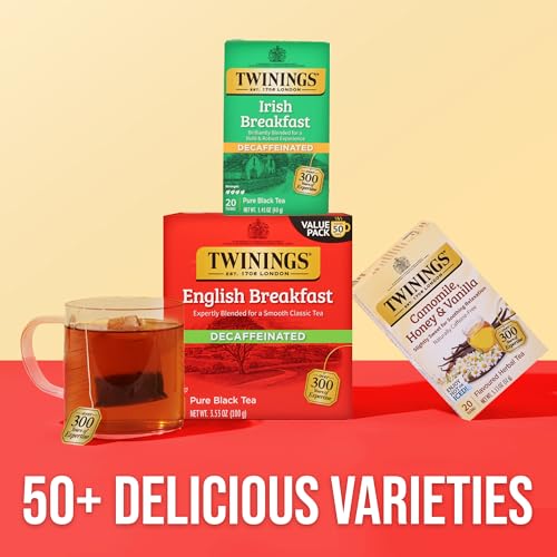 Decaffeinated Irish Breakfast Black Tea Bags (120 Count)