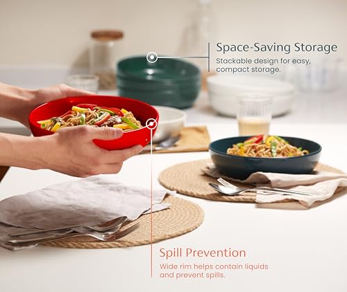 Pasta Bowl Salad Bowls (4 Count)