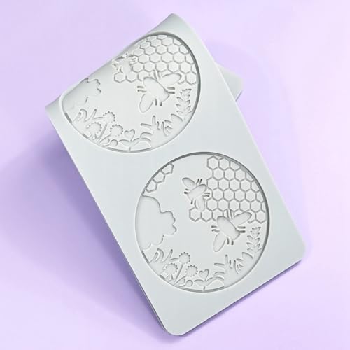 3D Honeycomb Lace Fondant Mold Lace Beehive Wedding Cake Silicone Mousse Sugar Craft Icing Mat Pad Pastry Baking Tool