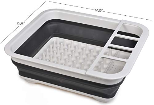 Pop Up Collapsible Dish Drying Rack