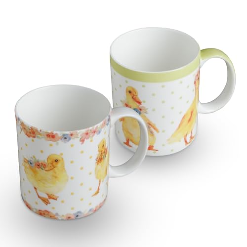 Coffee Mug with Handles Tea Cups (2 Count)