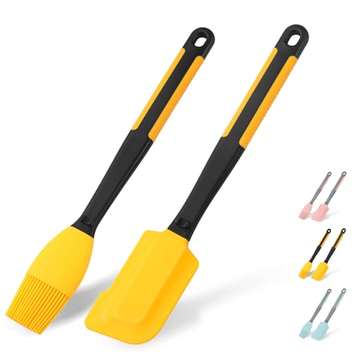 Extra Long Silicone Pastry Brush+Spatula