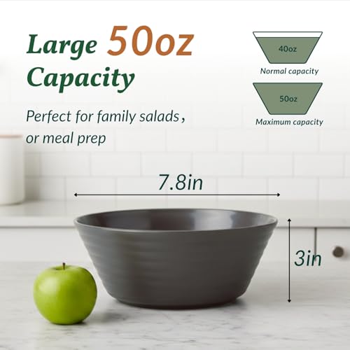 Wheat Straw Bowls 50 OZ