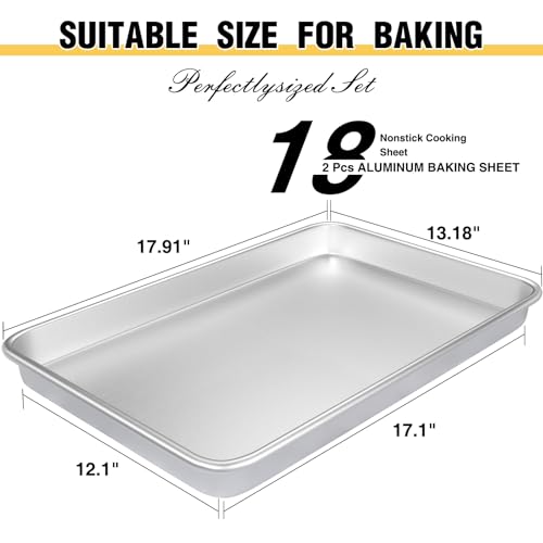 Commercial Quality Baking Sheet Pan Set