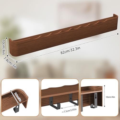 Wall Mounted Coat Rack with Shelf