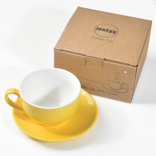 Porcelain Coffee Cup with Saucer 220ml (10.99 Count)