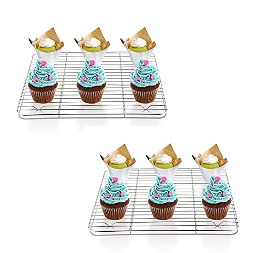 4 Pcs Baking Wire Rack for Cooling (4 Count)