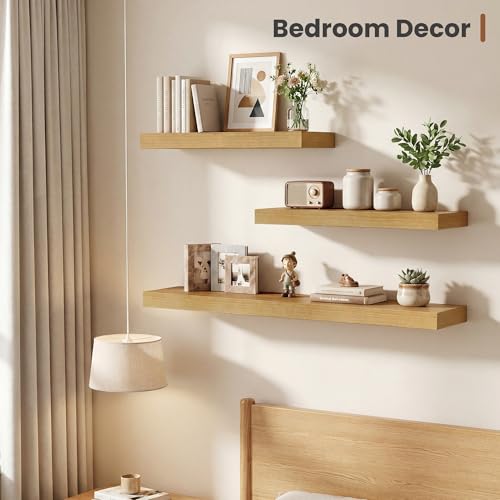 12 Deep Floating Shelves 30x12” Set of 2 (2 Count)