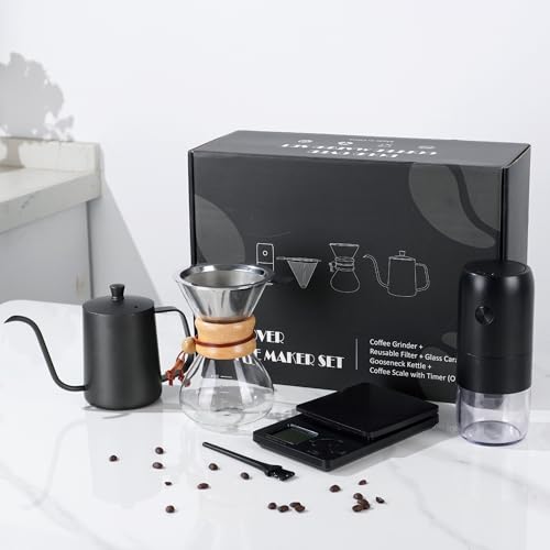 Pour Over Coffee Maker Set