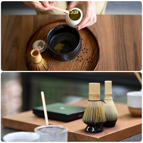 Ceramic Chasen Stand 70mm Matcha Whisk Holder Teas Set Whisks Stand Traditional Matcha Tea Chasen Holder Tea Set Accessories for Tea Tasting