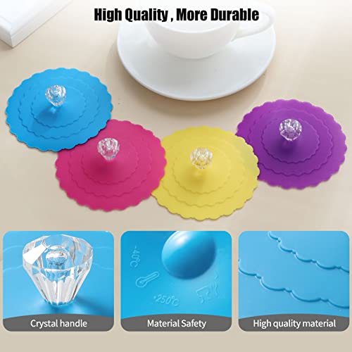 Silicone Cup Covers (4 Count)