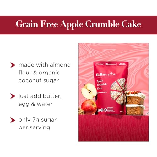 Grain Free Apple Crumble Cake Baking Mix (12.4 Ounce)