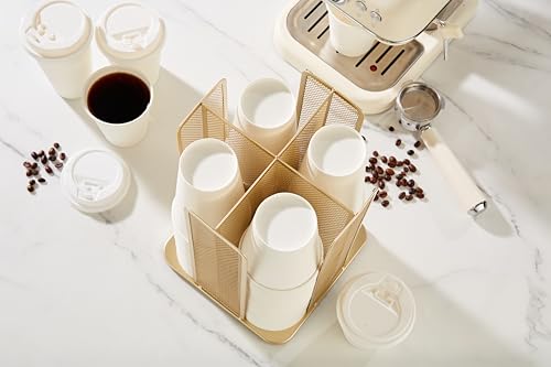Paper Plastic Cup and Lid Holder Plastic Storage Organizer