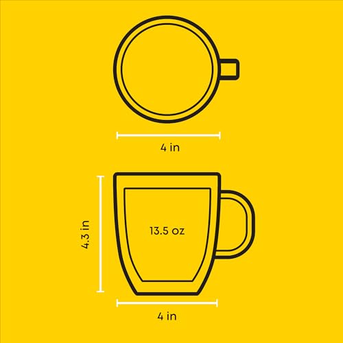 Savor Double Wall Insulated Glasses (2 Count)