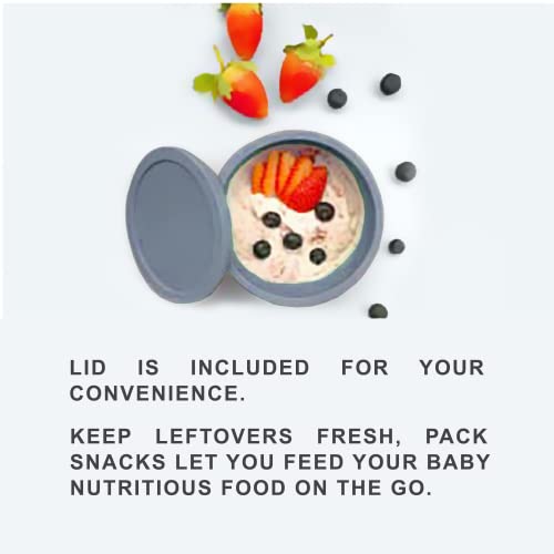 Octopod Silicone Suction Baby Bowl & Lid