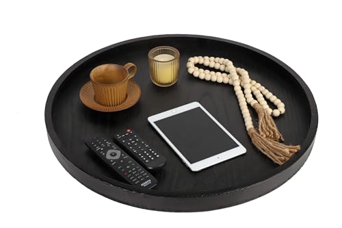 Round Ottoman Table Tray Round
