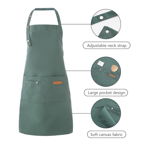Art Aprons for Women Painting Pottery Baking