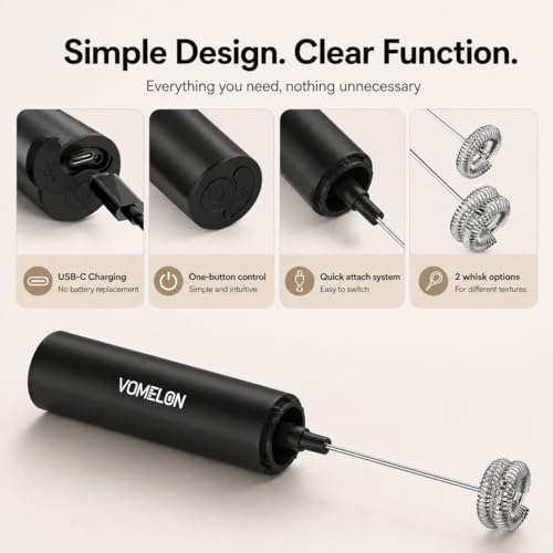 Rechargeable Milk Frother
