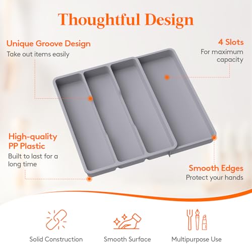 Utensil Organizer for Kitchen Drawer