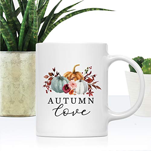 Fall Burgundy Marsala 11oz. Ceramic Coffee Tea Mug