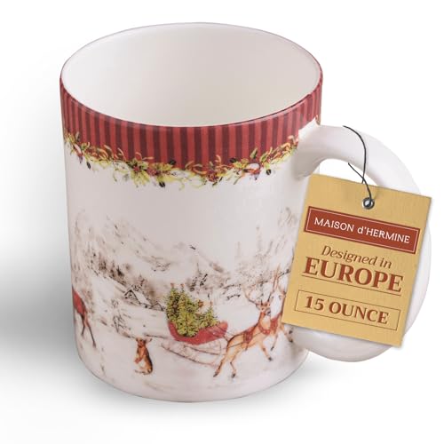 Coffee Mug with Handles Tea Cups