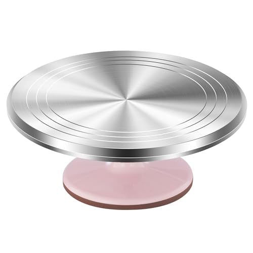 Aluminum Cake Stand Turntable for Party