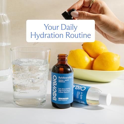 ReMineralize Essential Ionic Trace Minerals for Hydration & Detox (4 Fl Oz)