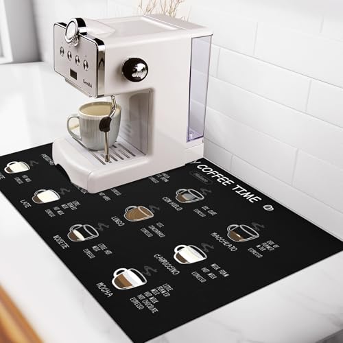 Coffee Bar Mat for Countertop