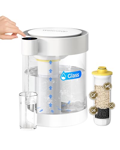 ED12W Glass Rechargeable Water Filter Dispenser