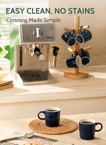 3.5oz Porcelain Espresso Cups Set of 4 (4 Count)