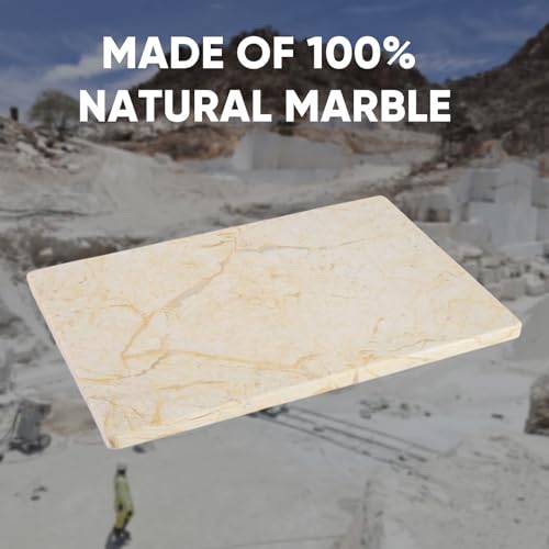 Natural Marble Cutting Board for Kitchen Pastry Bread