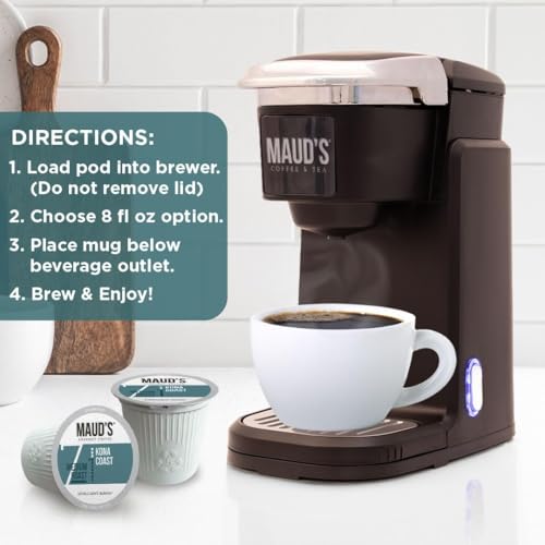Kona Medium Roast Coffee Pods (50 Count)