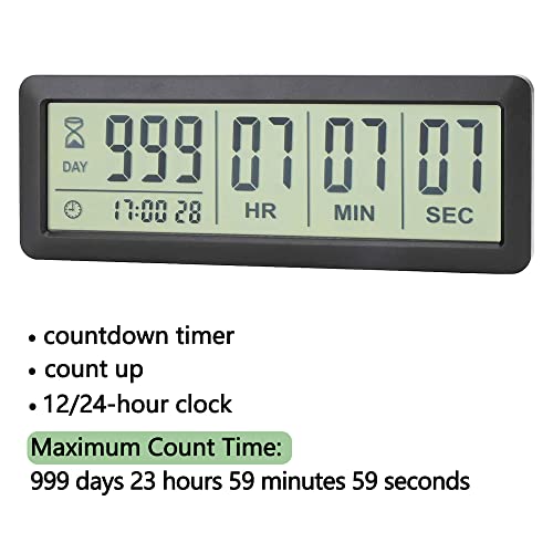 Digital Countdown Days Timer