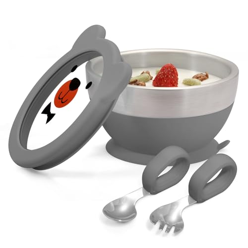 Baby Bowl Set with Spoon & Fork