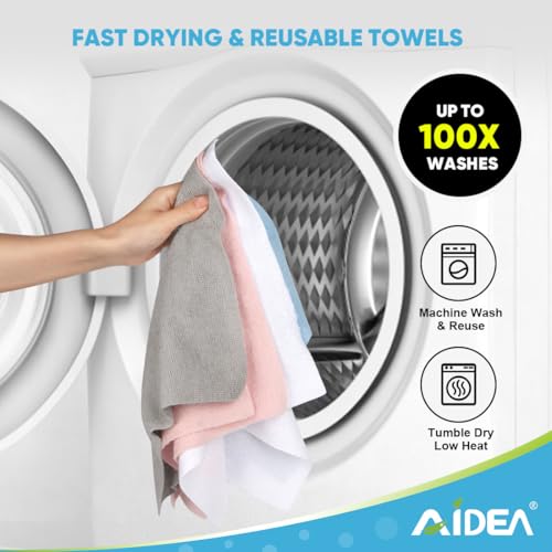 Microfiber Cleaning Cloth Roll (75 Count)