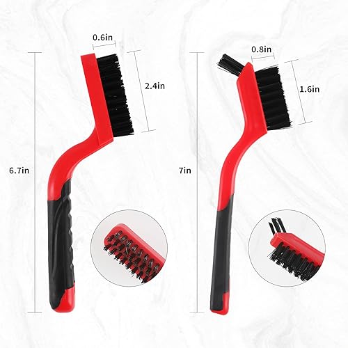 6 Pack Wire Brush Set Nylon