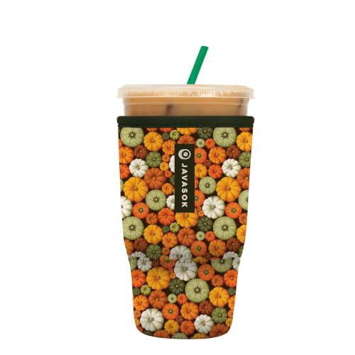 JavaSok Iced Coffee & Cold Soda Insulated Neoprene Cup Sleeve
