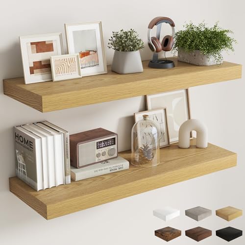 12 Inch Deep Floating Shelves (2 Count)