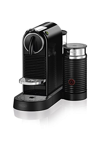CitiZ Coffee and Espresso Machine by De'Longhi with Milk Frother