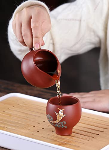 Chinese Yixing Zisha Teapot Set