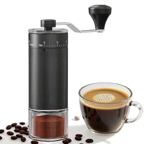 Mini Manual Coffee Grinder With 40 Adjustable Settings