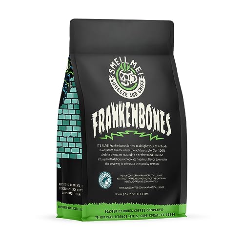 Frankenbones Chocolate and Hazelnut Flavored Coffee (12 Ounce)