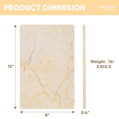 Natural Marble Cutting Board for Kitchen Pastry Bread