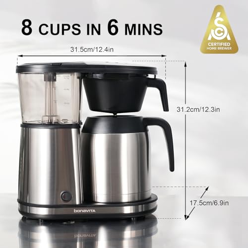 8 Cup Drip Coffee Maker Machine