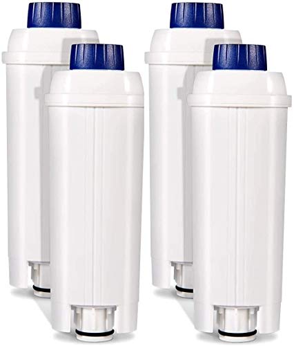 4 Pack Water Filter Compatible with De'Longhi Coffee Machine (4 Count)