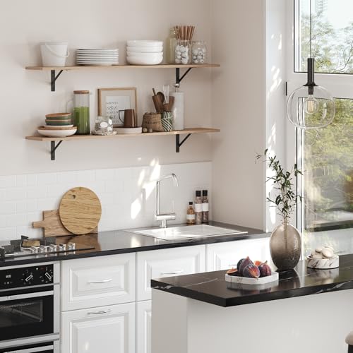 Long Wall Shelves (2 Count)