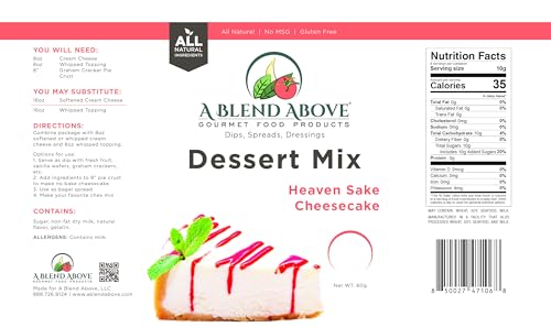 A Blend Above Heaven Sake Cheesecake Mix (3 Count)