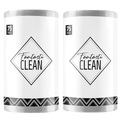 Microfiber Cleaning Cloth Rolls (150 Count)