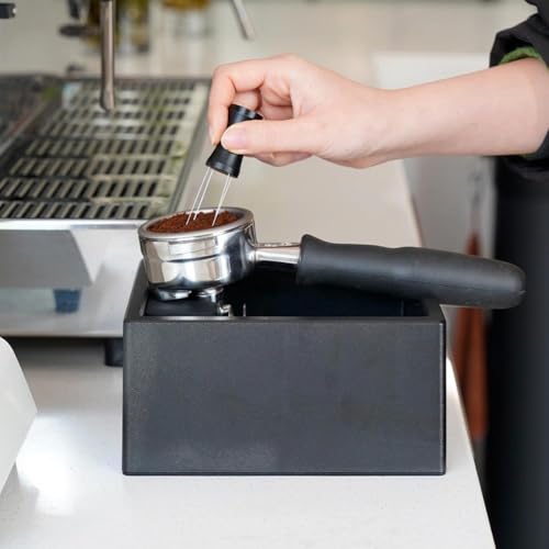 Espresso Knock Box Portafilter Tamping Stand