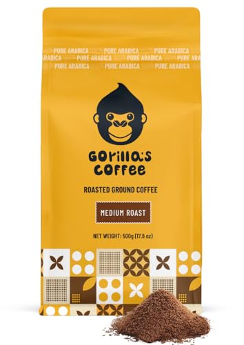 100% Arabica Medium Roast Ground Coffee (17.64 Ounce)